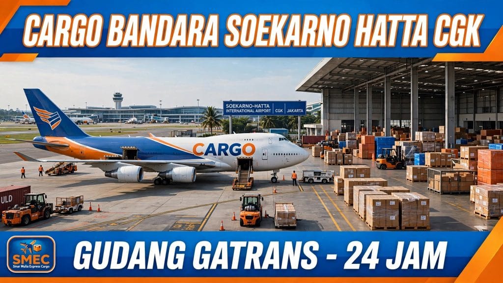 Cargo Bandara Soekarno Hatta CGK Jakarta Gudang GATRANS SMEC