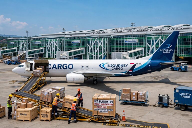 cargo bandara ke balikpapan