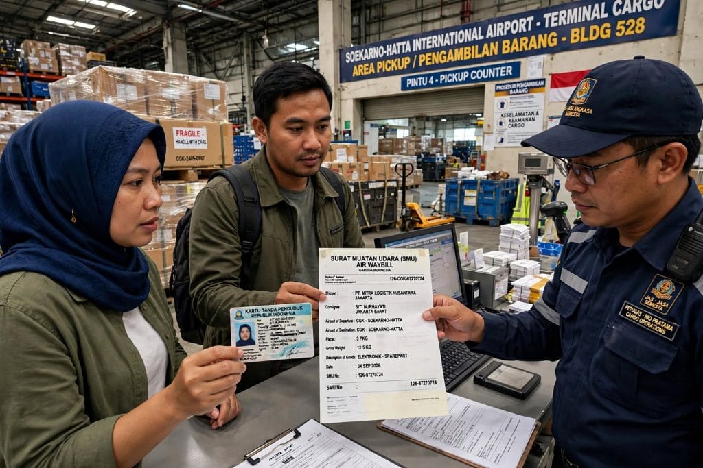 cara ambil barang di kargo bandara soekarno hatta