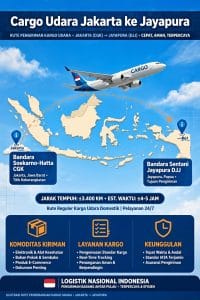 cargo udara jakarta ke jayapura bandara soekarno hatta ke bandara sentani jayapura